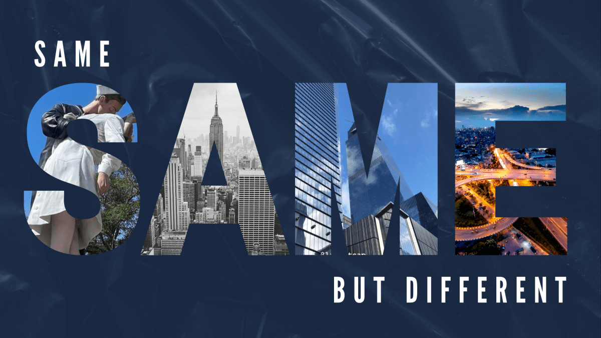 Same Same, but&nbsp;Different